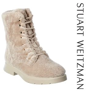 Stuart Weitzman McKenzee Chill Combat Boot Size 6